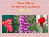 Bài giảng Thuốc điều trị truỵ tim mạch và choáng đại cương