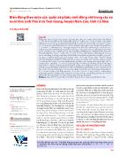 Biến động theo mùa của quần xã phiêu sinh động vật trong các ao nuôi tôm sinh thái ở xã Tam Giang, huyện Năm Căn, tỉnh Cà Mau