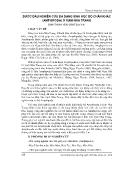 Bước đầu nghiên cứu đa dạng sinh học bộ chân khác (amphipoda) ở vịnh Nha Trang