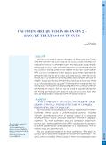Cải thiện hiệu quả chẩn đoán Cin 2 + bằng kỹ thuật soi cổ tử cung