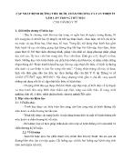 Cập nhật bệnh đường tiểu dưới, chấn thương và can thiệp ít xâm lấn trong tiết niệu cho cán bộ y tế