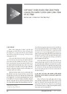 Cập nhật chẩn đoán hình ảnh phân loại bướu nhân tuyến giáp lành tính và ác tính