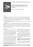 Cập nhật tiếp cận nhanh và xử lý sớm sốc phản vệ do thuốc cản quang