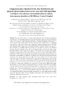 Comparison and evaluation for the dose distribution and physical characteristics between two aaa and axb algorithms in eclipse v13.6 software on treatment plans in regions heterogenous densities at 108 military central hospital