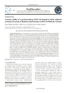 Content validity of a professionalism OSCE developed in family medicine training University of Medicine and Pharmacy at Ho Chi Minh city Viet Nam