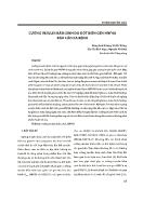Cường Insulin bẩm sinh do đột biến gen hnf4a Báo cáo ca bệnh