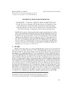 Đặc điểm các hệ sinh thái tỉnh Phú Thọ