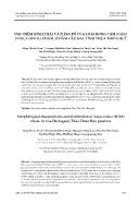 Đặc điểm hình thái và phân bố của loài rong cám najas indica (wild) cham ở đầm Cầu Hai, tỉnh Thừa Thiên Huế