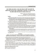 Đặc điểm lâm sàng, cận lâm sàng và kết quả điều trị bệnh xuất huyết não - Màng não ở trẻ em 1-6 tháng tuổi tại bệnh viện trẻ em Hải Phòng năm 2015