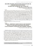 Đặc điểm lâm sàng, cận lâm sàng và kết quả điều trị viêm phổi liên quan thở máy tại bệnh viện trường Đại học Y dược Huế