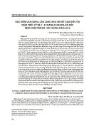 Đặc điểm lâm sàng, cận lâm sàng và kết quả điều trị viêm phổi ở trẻ 1 - 2 tháng tại khoa hô hấp bệnh viện trẻ em Hải Phòng năm 2016