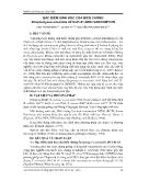 Đặc điểm sinh học của biến chủng streptomyces orientalis 4912-81-61 sinh Vancomycin