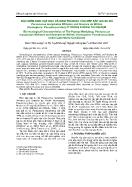 Đặc điểm sinh vật học và sinh thái học của rệp sáp giả đu đủ paracoccus marginatus williams and granara de willink (homoptera: pseudococcidae) ở trong phòng thí nghiệm