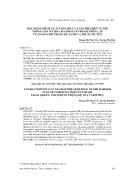 Đặc điểm trình tự nuceotide của chỉ thị phân tử SSR trong gen mã hóa sucrose synthase phân lập từ giống chè trung du xanh và trung du tím