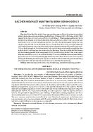 Đặc điểm viêm ruột mạn tính tại bệnh viện nhi đồng 1