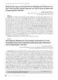 Đánh giá hiệu quả của chương trình can thiệp giáo dục về kiến thức và thực hành của điều dưỡng trong việc hút nội khí quản tại bệnh viện Trung ương Huế, Việt Nam