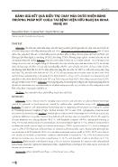 Đánh giá kết quả điều trị chảy máu dưới nhện bằng phương pháp nút Coils tai bệnh viện hữu nghị đa khoa Nghệ An