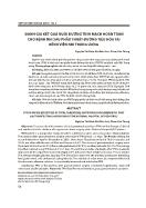 Đánh giá kết quả nuôi dưỡng tĩnh mạch hoàn toàn cho bệnh nhi sau phẫu thuật đường tiêu hóa tại bệnh viện Nhi trung ương