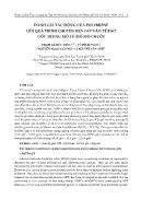 Đánh giá tác động của Polybrene lên quá trình chuyển gen gfp vào tế bào gốc trung mô từ mô mỡ chuột