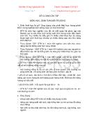 Đề cương ôn tập môn Sinh thái môi trường