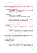 Đề cương ôn thi môn Dược lý học lâm sàng thú y