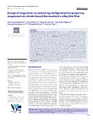 Design of magnetron co-Sputtering configuration for preparing magnesium tin silicide-based thermoelectric alloy thin films