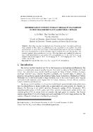 Determination content of heavy metals in tea samples in Moc Chau district, Son La province, Viet Nam