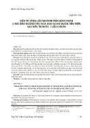 Điều trị tăng liều Imatinib trên bệnh nhân u mô đệm đường tiêu hoá giai đoạn muộn tiến triển sau điều trị bước 1 liều chuẩn