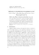 Diffusion in one - Dimensional disordered lattice