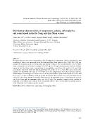 Distribution characteristics of temperature, salinity, chlorophyll-A, and sound speed in the Da Nang and Quy Nhon waters