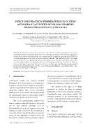 Effect of extraction temperatures on in vitro antioxidant activities of polysaccharides from ophiocordyceps sobolifera