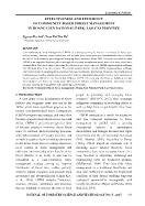 Effectiveness and efficiency of community - Based forest management in Hoang Lien national park, Lao Cai province