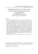 Fish distribution in the Ba Che and Tien Yen rivers