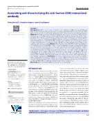 Generating and characterizing the anti-human CD45 monoclonal antibody