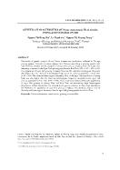 Genetic characteristics of panax Vietnamensis ha & grushv populations based on SSR