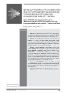 Giá trị của ¹⁸FDG-PET/CT và CT ở bệnh nhân ung thư tuyến giáp biệt hóa có nồng độ Thyroglobulin huyết thanh cao và xạ hình toàn thân với ¹³¹I âm tính