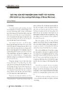 Giá trị của xét nghiệm sinh thiết tủy xương (Mô bệnh học tủy xương - Pathology of bone marrow)