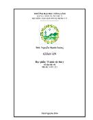 Giáo án Vi sinh vật thú y