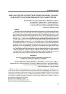 Hiệu quả của nội soi thắt thun trong dự phòng tái phát xuất huyết do vỡ giãn tĩnh mạch thực quản ở trẻ em
