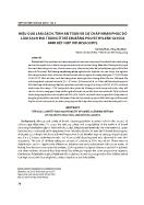 Hiệu quả làm sạch, tính an toàn và sự chấp nhận phác đồ làm sạch đại tràng ở trẻ em bằng Polyethylene Glycol 4000 kết hợp với Bisacodyl