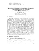 Hiệu quả xử lí nhiệt độ cao đến những bất thường nhiễm sắc thể trong nguyên phân ở hành (allium fistulosum L)