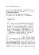 Hoạt tính tiềm năng kháng tế bào gốc ung thư Ntera-2 của hoạt chất Malloapelta B phân lập từ cây bùm bụp Việt Nam