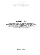Hướng dẫn phòng và kiểm soát lây nhiễm bệnh dịch viêm đường hô hấp cấp do chủng mới của vi rút Corona (nCoV)