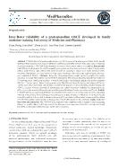 Inter-Rater reliability of a professionalism Osce developed in family medicine training university of medicine and pharmacy