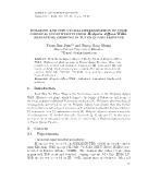 Isolation and structural determination of some chemical constituents from hedyotis diffusa willd (rubiaceae) growing in Tuyen Quang province