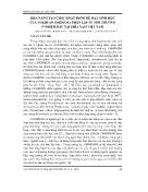 Khả năng tạo chất hoạt động bề mặt sinh học của vi khuẩn gordonia phân lập từ môi trường ô nhiễm dầu tại phía Nam Việt Nam
