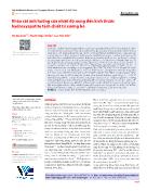 Khảo sát ảnh hưởng của nhiệt độ nung đến kích thước hydroxyapatite tách chiết từ xương bò