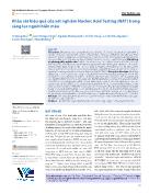 Khảo sát hiệu quả của xét nghiệm Nucleic Acid Testing (NAT) trong sàng lọc người hiến máu