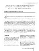 Khảo sát kết quả test áp với 28 dị nguyên chuẩn và các nguyên nhân thường gặp ở bệnh nhân viêm da bàn tay tại bệnh viện Da liễu trung ương