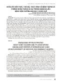 Khảo sát kiến thức, thái độ, thực hành về bệnh trứng cá ở bệnh nhân trứng cá tại phòng khám da liễu bệnh viện trường Đại học Y dược Huế